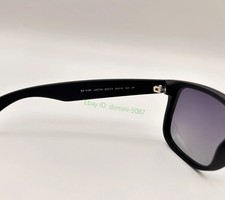 Ray-Ban RB4165 Justin Polarized Sunglasses 54mm Matte Black Grey Lens UV400 Men 8