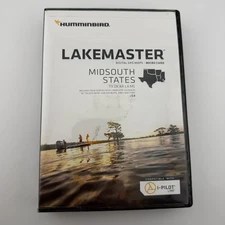 READ Humminbird LakeMaster Mid-South States Digital Lake Maps Micro SD Card V5