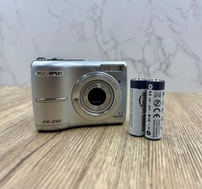 Olympus FE-210 7.1MP Digital Camera 3x Zoom Silver – Working