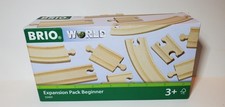 Brio World Toy 33401 Expansion Pack Beginner 11 Piece Wooden Train Tracks NEW