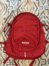 USED Supreme Backpack Red SS19 