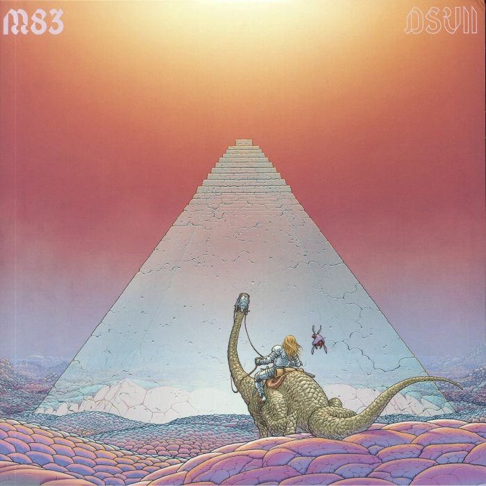 M83 - DSVII - gatefold heavyweight pink marbled vinyl 2xLP + MP3 download code