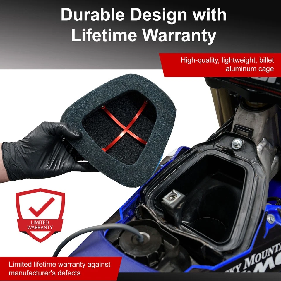 Tusk Quick Draw Air Filter System Kit for Yamaha YZ 250F & YZ 450F 2024-2026 - Image 4 of 4