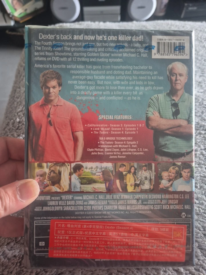 Dexter : Season 4 (Box Set, DVD, 2008) - Image 2 of 4