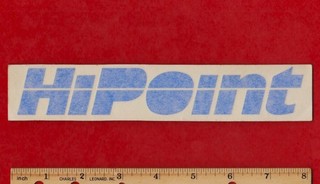 HI POINT Die Cut STICKER Vintage Motocross Enduro Honda Suzuki Kawasaki Yamaha