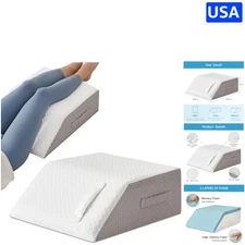 Portable Anti-Slip Leg Elevating Pillow for Post-Surgery Recovery and Comfort