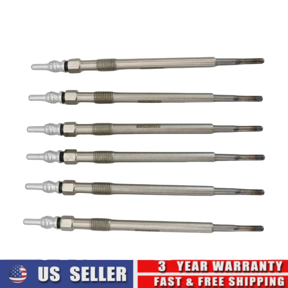 Juego de 6 bujías incandescentes diésel para Ram 1500 14-19 RAM 1500 CLASSIC 2019 3,0 L V6 EE. UU. Foto 2 de 4