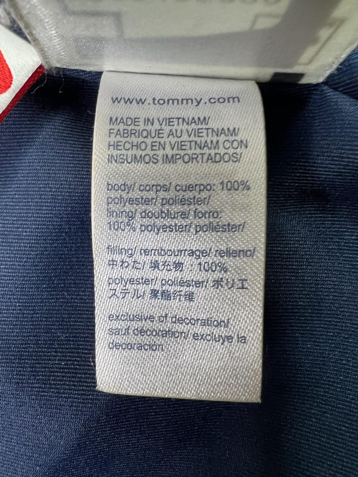 Tommy Hilfiger Puffer Coat Womens Medium Gray Faux Fur Hood Primaloft Insulated thumbnail 12