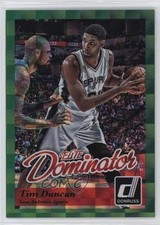 2014-15 Panini Donruss Elite Dominator /999 Tim Duncan #33 HOF 1p3t