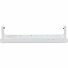 StarTech Under Desk Cable Management Tray, Clamp-On Installation, White