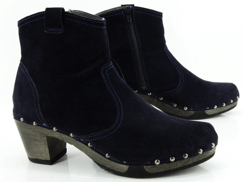 Softclox Schuhe Damenstiefel Stiefel Boots Shoes Stiefeletten Gr 42 Leder - Bild 4 von 4