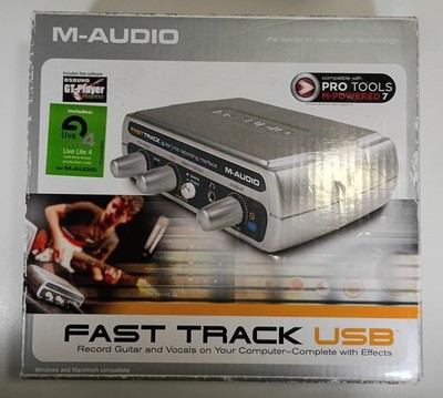 M-Audio Fast Track USB/Guitar/Mic Recording Interface