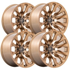 Set Of 4 Fuel D805 Flame 8 20x9 8x170 20mm Bronze Wheels Rims 20 Inch