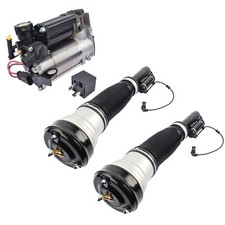 2x Luftfederbein Vorne + Luftkompressor Für Mercedes S-Klasse V220, W220 1998-05