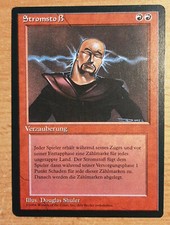 ►STROMSTOß ►FOREIGN LIMITED 1994 ►NM ROT ►MAGIC GATHERING ►MTG RED ►POWER SURGE