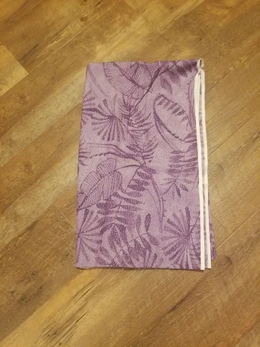 2 Yards Purple Cotton