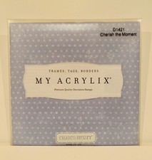 Close To My Heart My Acrylix Stamp Set - Cherish The Moment D1421