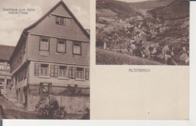 Altenbach Gasthaus zum Adler by Adam Fitzer Panorama gl1939