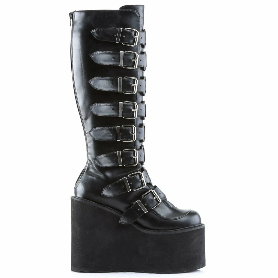 Demonia Swing 815 Matte Platform Boots Ships in 2 4 Weeks
