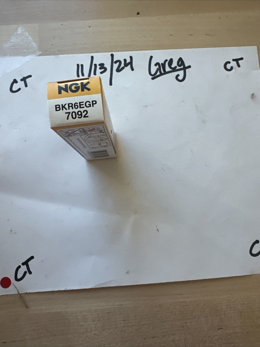 NGK (7092) Bkr6egp G-POWER Spark Plug, Pack De 1