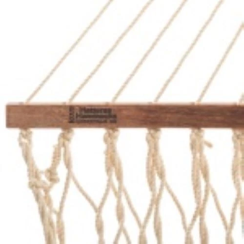 Rede de corda Hatteras grande dura bege - Imagem 4 de 4