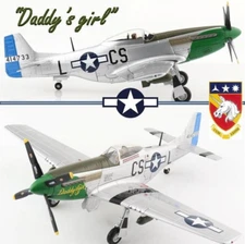 P-51D Mustang USAAF 359th FG Daddy's Girl, Ray Wetmore, Hobby Master 1:48 HA7748