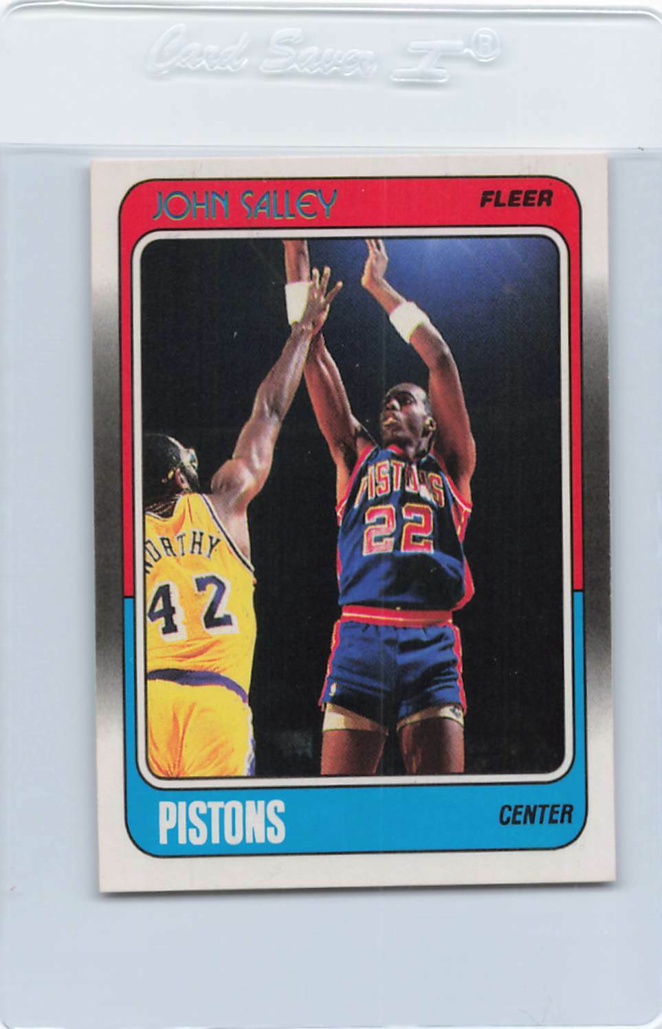 1988/89 Fleer #44 John Salley Pistons NM *939