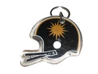 Vintage USFL Denver Gold Team Logo Acrylic Keychain