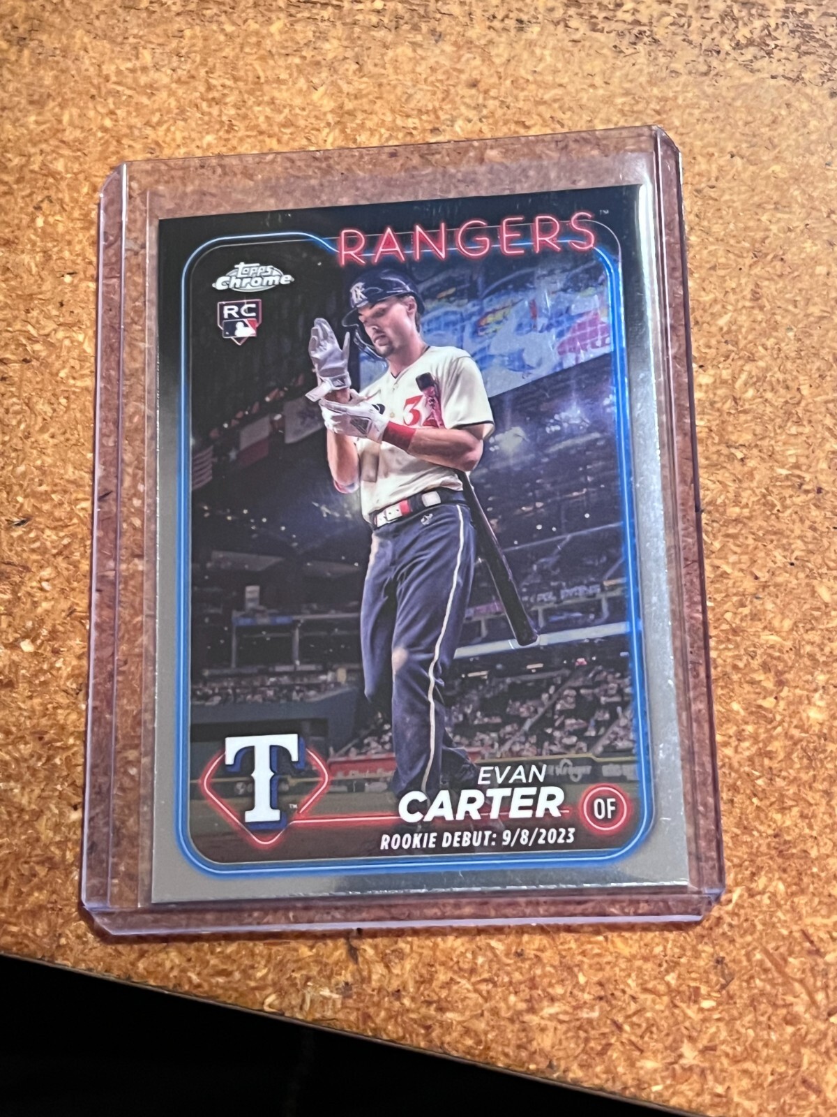 2024 Topps Chrome Update Baseball Rookie Debut # USC199 Evan Carter RC