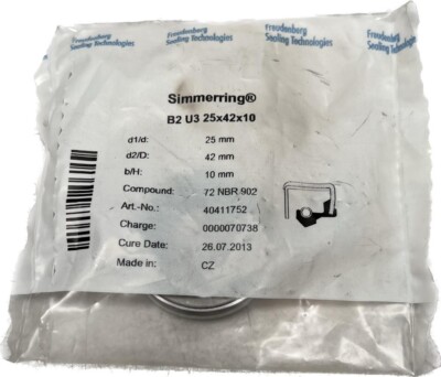 Freudenberg Sealing Ring NBR902 B2U 25x42x10