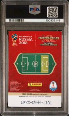 海外チケットラベル レア(39) 2018 Panini Adrenal YN XL Fifa World Cup Russia #151 Kylian Mbappe
