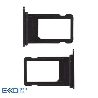   SIM-Tray Halter für iPhone 8, SE 2020, SE 2022 Slot Karte Schlitten Schwarz  