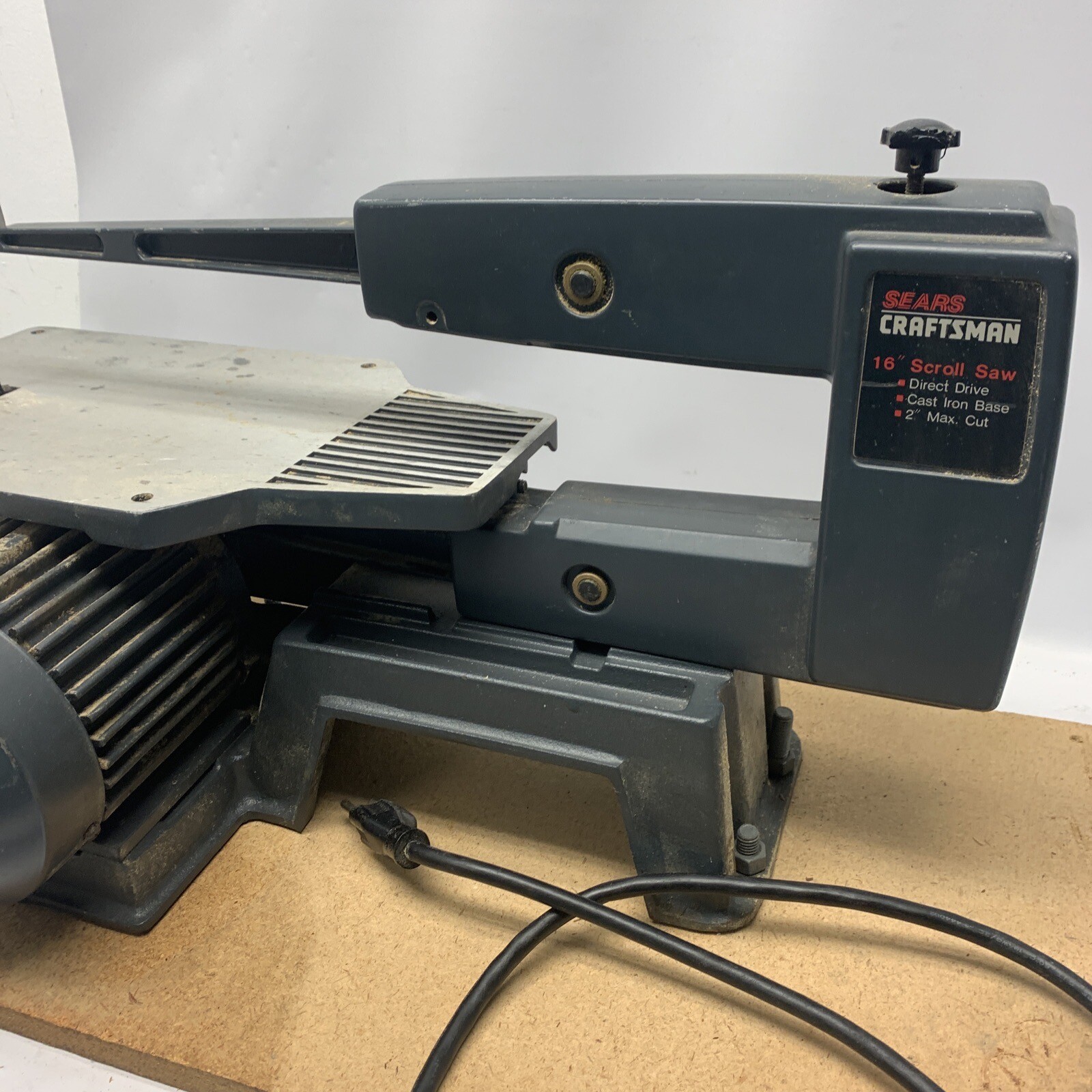 Vintage Sears Craftsman 16” Direct Drive Scroll Saw 113.236110 ax eBay