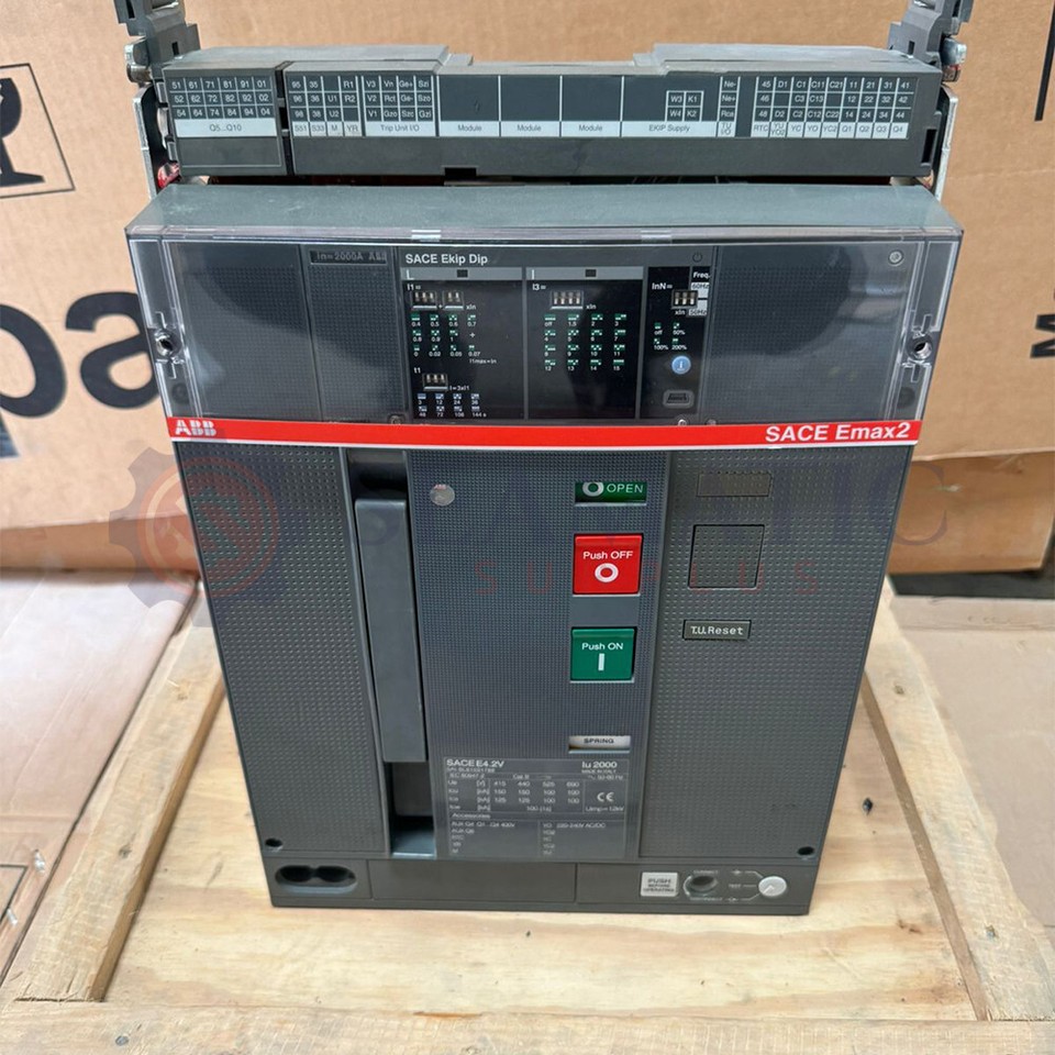 ABB ACB SACE E4.2V, 2000A, 3POLE ALONG WITH DRAWOUT | eBay