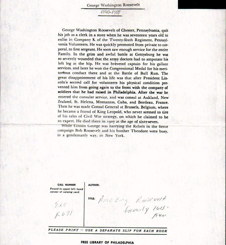 1883 - George Washington Roosevelt - Medal of Honor - Civil War Hero - signs - Picture 3 of 5