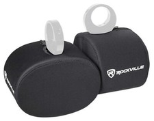 Rockville Neoprene Covers For 2 Cadence SWB69W 6x9" Wakeboard Tower Speakers