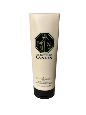 Lanvin Vetyver Blanc 3.4 Oz. Body Lotion Lot Of 8 - $8.00 nice gifts