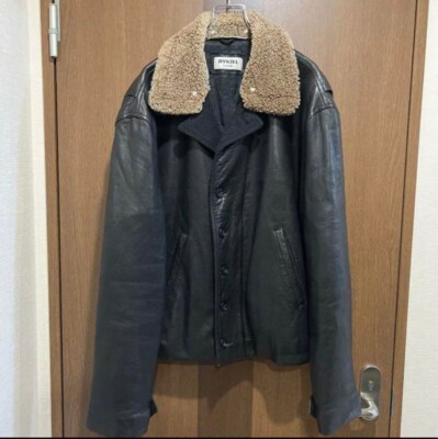 Vintage Sonia Rykiel Leather Riders Jacket 90S Old Men's Vintage Sonia Rykiel Leather Riders Jacket 90S Old Men's