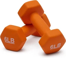 Neoprene Dumbbell Hand Weights Pairs- Select Weights