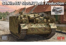 Rye Field 1/35 Sd.Kfz.167 StuG.IV Late with Engine #RM-5111 📌USA📌Sealed