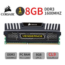 Image of Corsair Vengeance 8GB DDR3 1600MHz CL9 PC3-12800 240Pin Desktop PC Memory RAM UK