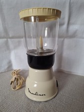 MOULIN À CAFÉ MOULINEX,  VINTAGE 60'S, MÉTAL ET BOL PLEXIGLAS, TYPE BM1