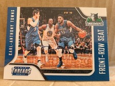2016-17 Karl-Anthony Towns Panini Threads Front-Row Seat Insert 