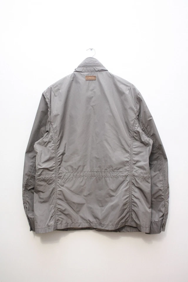 Marlboro Classics Grey Nylon Lightweight Jacket Men's 56 - Image 3 of 4