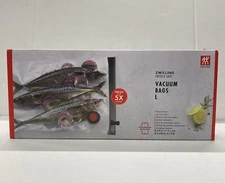 ZWILLING Fresh & Save Vacuum Sealer Seal Bags For Food - Fresh Up To 5X Longer