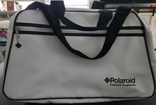 Polaroid Polarized Sunglasses Retro Look Duffle Bag RARE FIND 