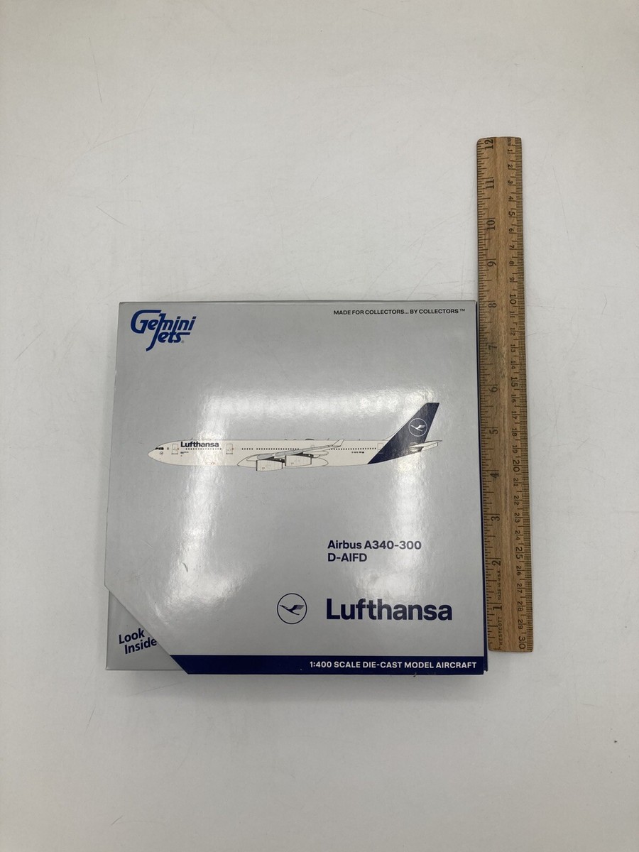 1/400 GEMINI JETS LUFTHANSA AIRBUS A340-300 D-AIFD Model Air