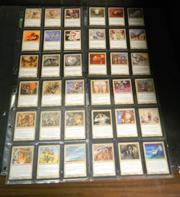 MTG テンペスト　コンプリートセット MTG Magic The Gathering Tempest Complete Set 350 Cards (1997) Very