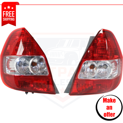 Tail Light set 2 pieces halogen left right for 20072008 Honda Fit Base, Sport eBay