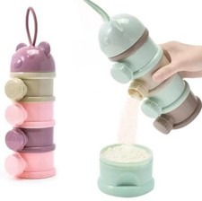 Milchpulver Spender 4 Schichten   Tragbare Ba...